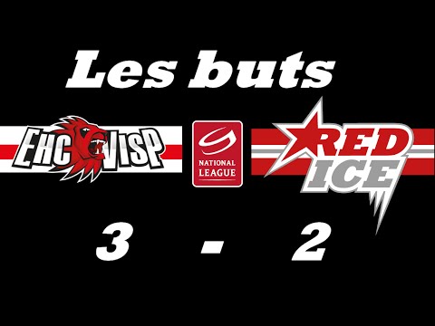 EHC Visp-Red Ice 3-2, les buts