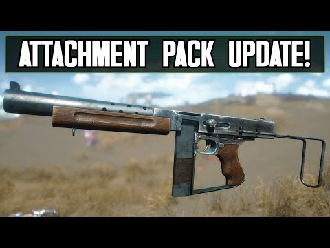 Improving The SMG! - Attachment Pack Update (Fallout 4 Mod)
