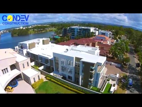 Condev Construction - The Lakes 31 March 2015 (Robina, Qld) Drone Video