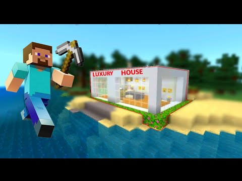 EPIC Minecraft Mansion Build - Insane Luck 💎