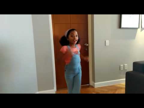 My daughter Sudeepthi dance practice