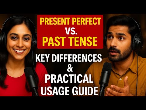 Present Perfect vs. Past Tense: Key Differences & Practical Usage Guide #englishgrammar