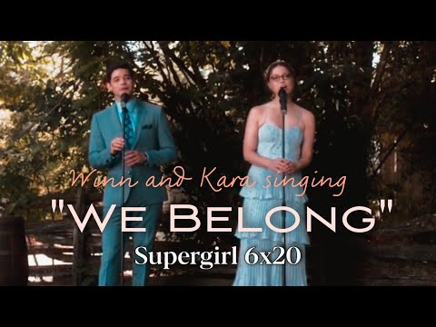 Winn and Kara singing || we belong together [Supergirl 6x20 season finale]