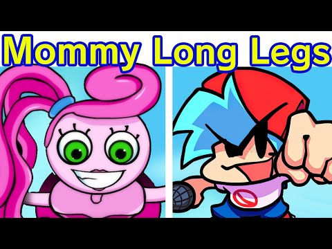 Friday Night Funkin' VS Mommy Long Legs FULL WEEK + Huggy Wuggy (FNF Mod) (Poppy Playtime Chapter 2)