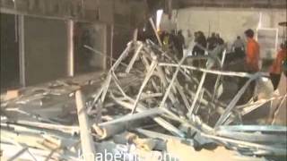 سقوط أجزاء من سقف صناعي في سيتي مول