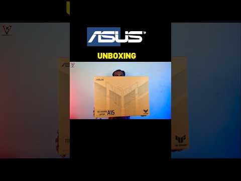 Распаковка ASUS TUF A15 (2025) 🔥 | Ryzen 7 + RTX 3050 Игровой зверь! #шорты #распаковка