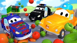 Baby Matt - Tom the Tow Truck's Car Wash in Car City | Car Cartoons for Kids