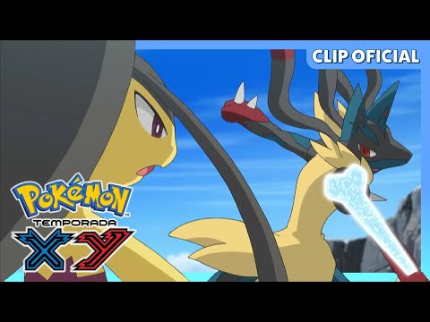 ¡Mega-Lucario contra Mega-Mawile! | Serie Pokémon XY | Clip oficial