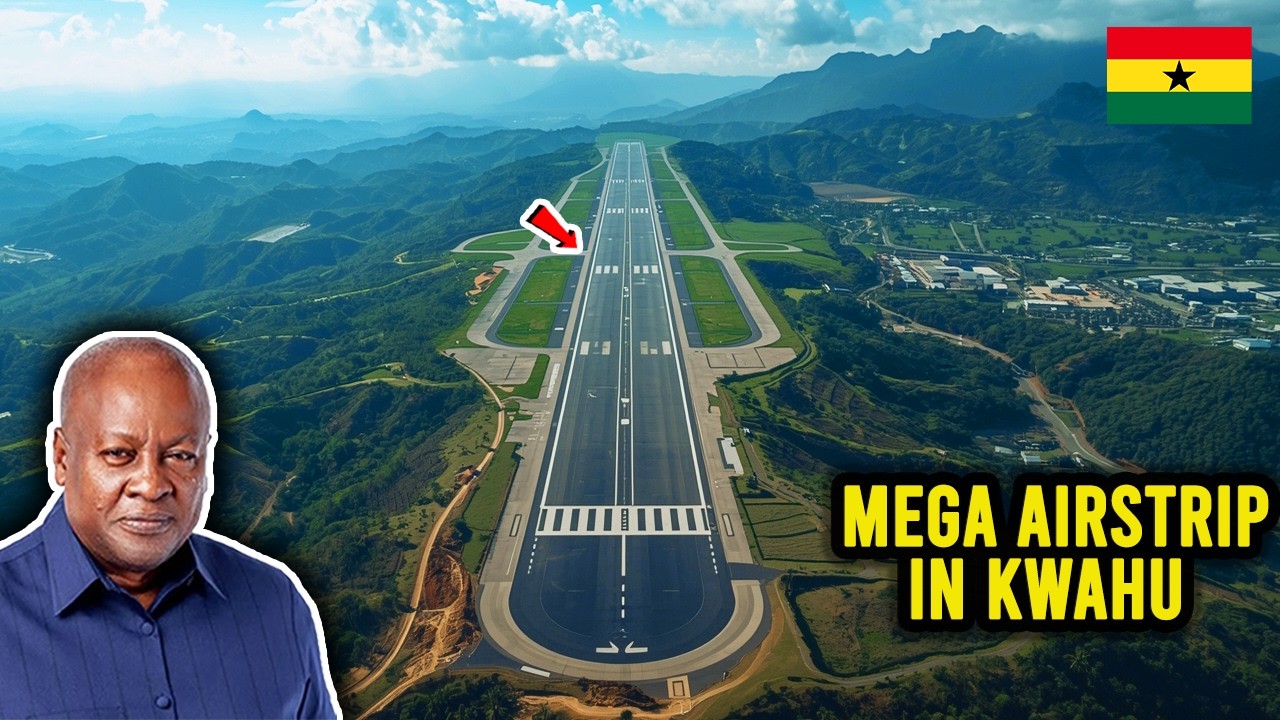 Ghana's President Mahama Launch The Construction Of An Airstrip And Conference Center In Kwahu