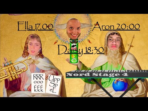 Rockuppspel: Ella Ehlde 17:00 Daisy Pringle 18:30 Aron Engvall