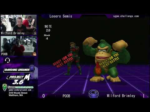 SG at GU 18.3 LS - POOB (Donkey Kong) vs Wilford Brimley (Snake)
