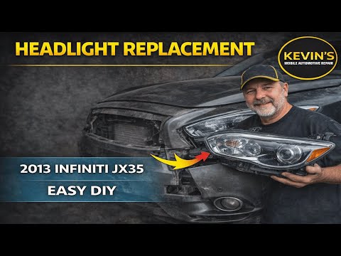 2011–2013 Infiniti JX35 Headlight Assembly Replacement DIY