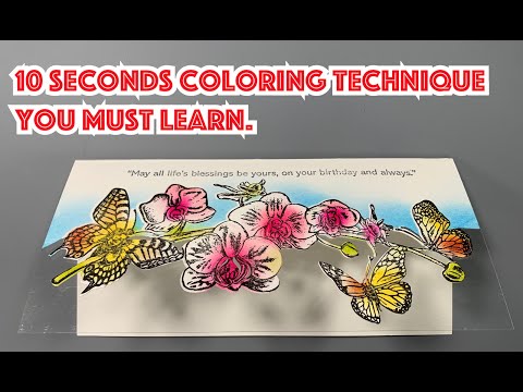 #227 10 seconds colouring technique you must learn.