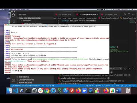 Tests for plain old Java Object (CoursePage tests in ucsb-courses-search)