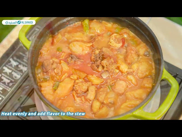 قدر حديد زهر للطبخ 20 سم - متين يتحمل ظروف الاستخدام الخارجي، يوزع الحرارة بشكل متساوٍ، يحافظ على حرارة الطعام لفترة طويلة،ضمان سنتان