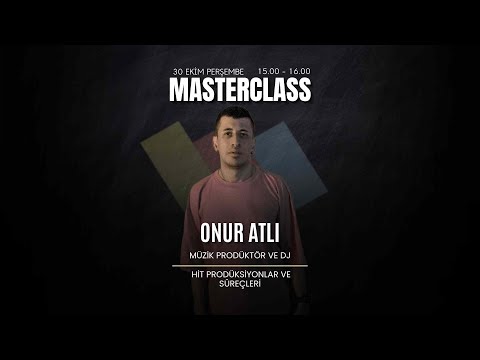 Acunmedya Akademi X MasterClass X Onur Atlı Müzik Prodüktör ve DJ