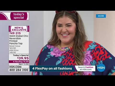 HSN | IMAN Global Chic Fashions 05.23.2021 - 03 AM