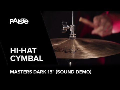 PAISTE Masters Dark Hi-Hat 15" gespielt von Noah Fürbringer (SOUND DEMO)