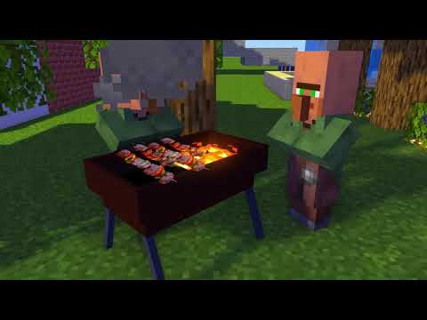 Monster School : BBQ Minecraft Animation