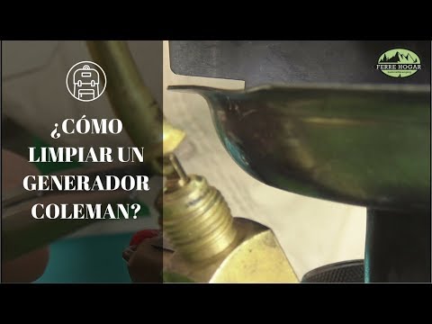 PASOS A SEGUIR 🧹 LIMPIEZA del STOVE GENERATOR COLEMAN