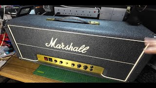 Video thumbnail for Marshall JMP 50 MK2 Lead 50 Watt Head Repair and Badly Fitted Power Transformer by Vintage Guitar Amp Repairs & Online Guitar Teacher