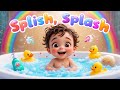 Splish Splash A Rainbow Bath Fun Bath Time Song For Kids Panda World