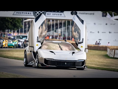 NEW $5M Ferrari KC23 One Off, EPIC SOUNDS and BURNOUT!