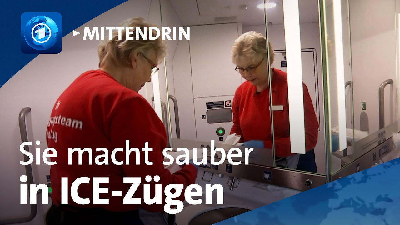 Leipzig: Was bringt das Sofortprogramm für Sauberkeit der Deutschen Bahn? | tagesthemen mittendrin