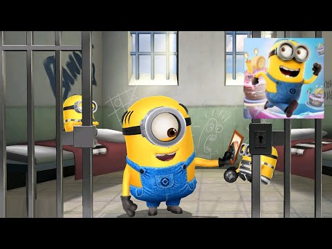 Despicable me Minion rush Mel minion costume run challenge Prison & Fun Land gameplay android ios