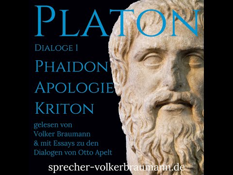 Plato Phaedo (Part 1+2 of 8) Dialogues Part 1 Apology Crito Phaedo, read by Volker Braumann