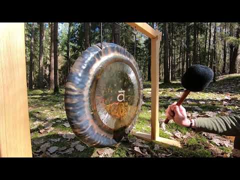 24" Sacral Chakra Gong - Note G2# / 210.42 Hz - Made in Germany