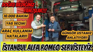 Alfa Romeo 10.000 KM Bakımı: İstanbul Alfa Romeo Servisi ve Ustasından Hayati Bi