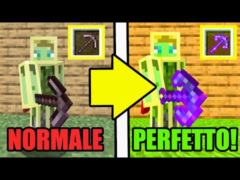 COME FARE UN PICCONE PERFETTO IN NETHERITE SU MINECRAFT ITA 1.20!!