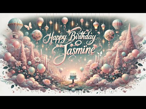 Happy Birthday Jasmine – Funny & Quirky Birthday Song 🎉🎂Happy Birthday to You Jasmine