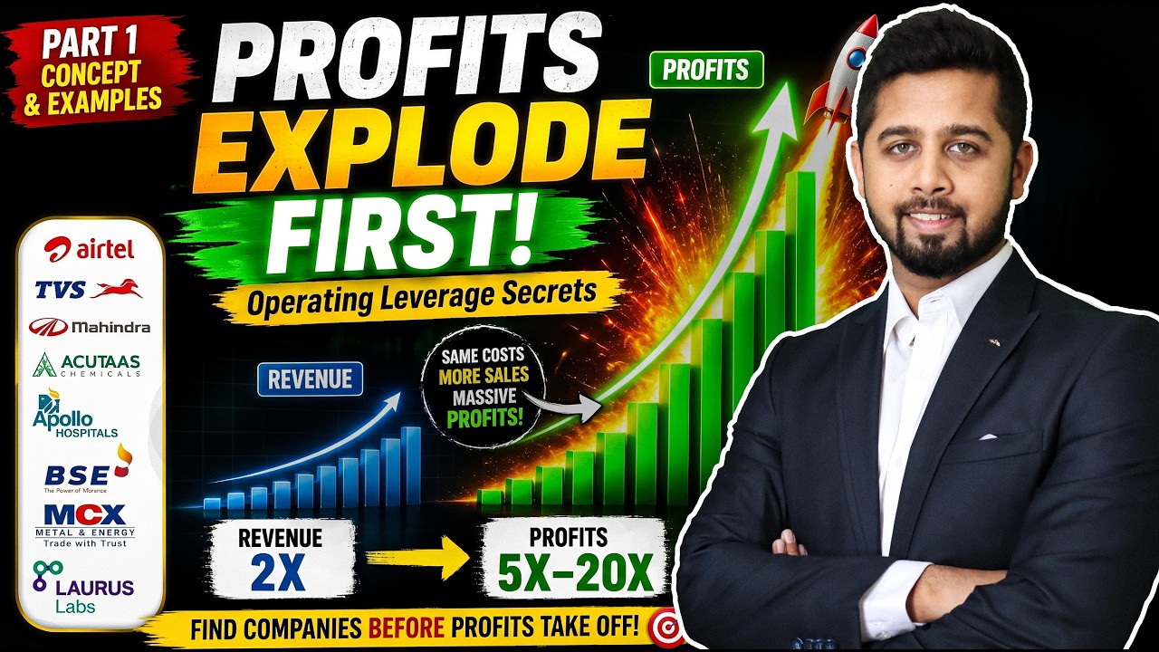 The Most Powerful Wealth Creation Engine in Stocks - Operating leverage explained!