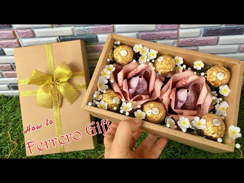 DIY FERRERO ROCHER CHOCOLATE GIFT BOX.Tutorial