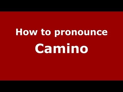 How to pronounce Camino (Italian/Italy) - PronounceNames.com