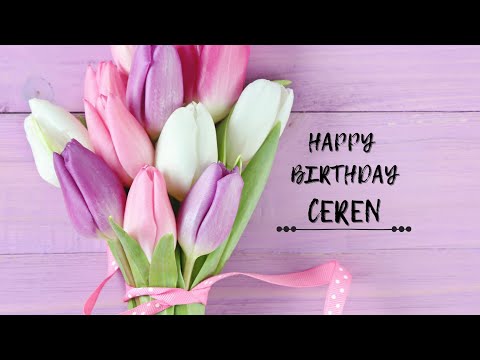 Ceren İçin Harika Doğum Günü Şarkısı | İyi Ki Doğdun Ceren Mutlu Yıllar İsme Özel Doğum Günü Şarkısı
