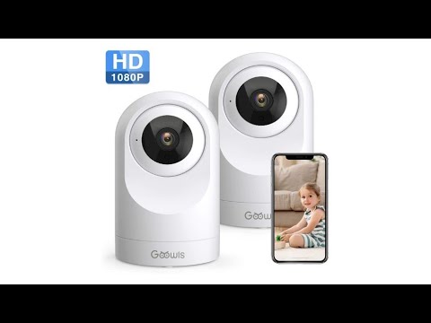 Goowls 1080P HD WiFi Camera Baby Camera Smart Home Wireless IP Camera
