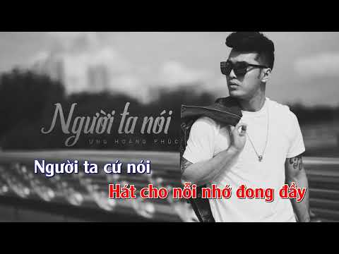 Người Ta Nói 2002 - Ưng Hoàng Phúc (Beat Karaoke)