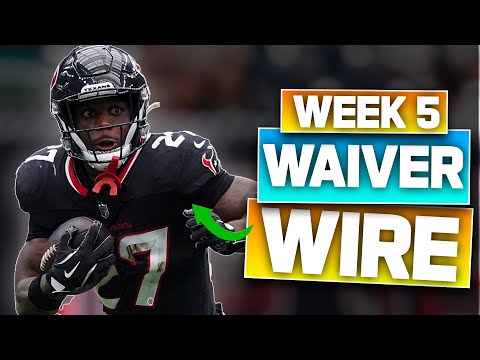 Week 5 Waiver Wire | Top Players to Add in Fantasy Football