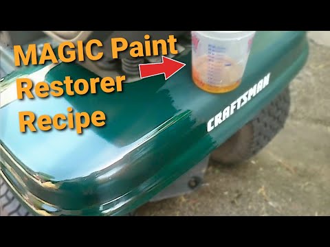 How to Restore Faded or Oxidized Plastic, Metal or Paint Job w/ Boiled Linseed Oil & Mineral Spirits