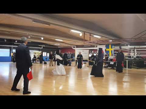 Kendo SM 2018. Rubensson [R] - Emilsson [W]