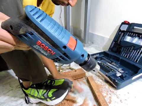 Bosch GSB 600 RE Review & Usage - by Rajdeep Biswas