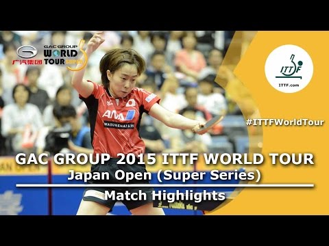 Japan Open 2015 Highlights: DING Ning vs ISHIKAWA Kasumi (1/4)