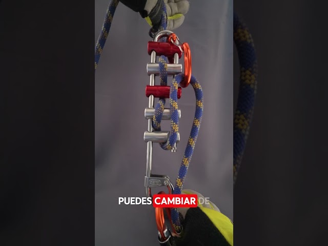 Vídeo relacionado con Yosoo Health Gear Descensor de Escalada, Aleación de Aluminio de Alta Resistencia, para Cuerdas de 10 a 12 mm