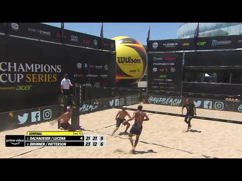 Phil Dalhausser With a Hard Joust and Even Harder Swing | Wilson Cup