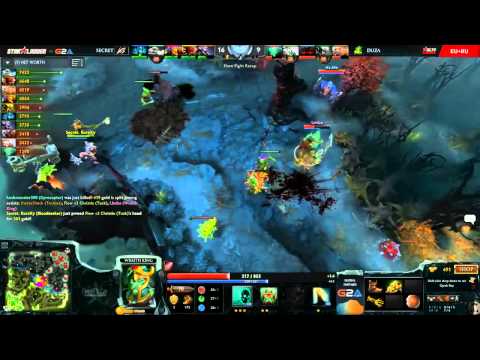 Dota 2 Highlights Team Secret vs DUZA #2 SLTV12 Europe