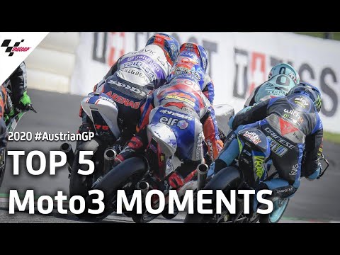 Moto3 オーストリアGP 決勝ハイライト動画