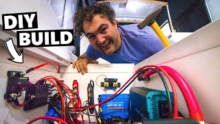 We're Putting ELECTRICITY In Our Van! (VAN BUILD)